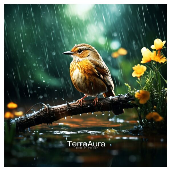 Birds in the Rain